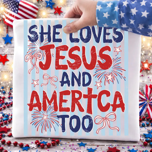 She loves Jesus