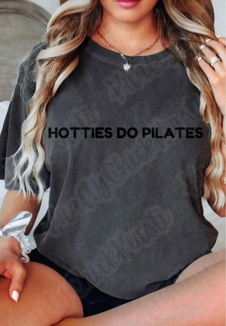 Hotties Do Pilates (Block Font)