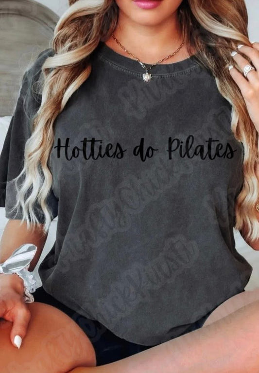 Hotties Do Pilates (Cursive)