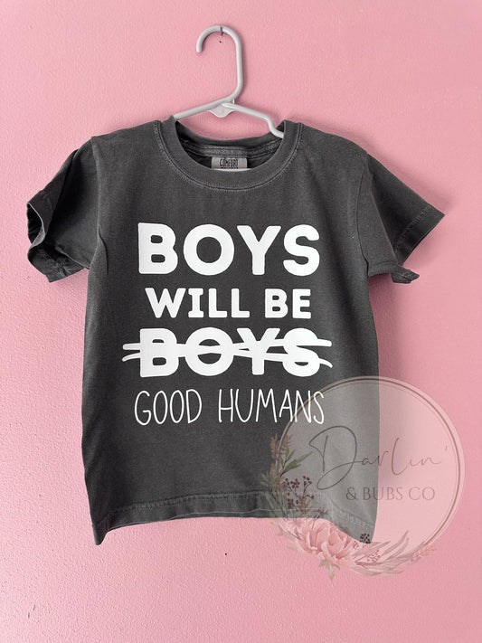 Boys Will be Good Humans