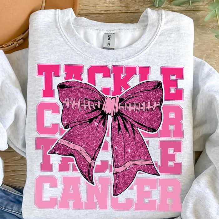 Tackle Cancer (bow)